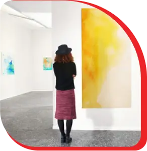 A preview of Art & Exhibition services offered