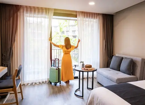 Guest accommodation & travel