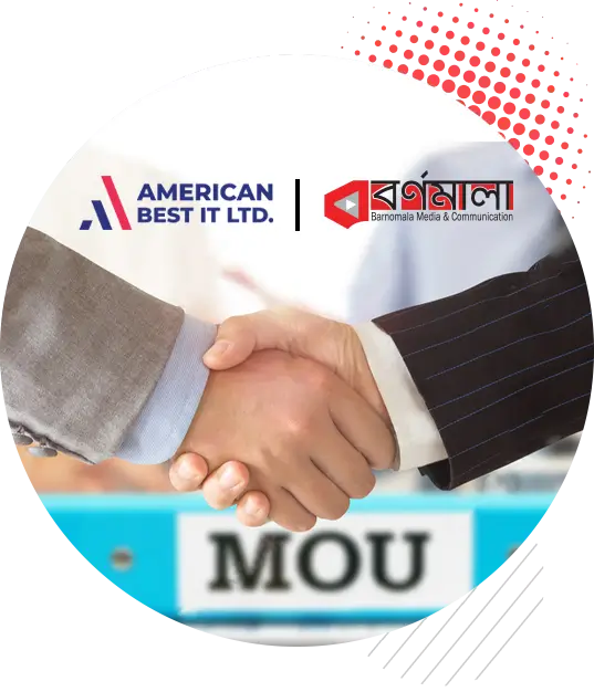 MOU Signing Ceremony between Barnomala Events, and American Best IT Ltd.